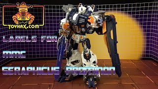 Labels for Mastermind Creations Seraphicus Prominon [upl. by Eckmann]