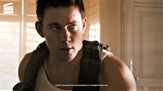 That moment when you have to fight to protect the President White House Down HD CLIP [upl. by Allicerp1]