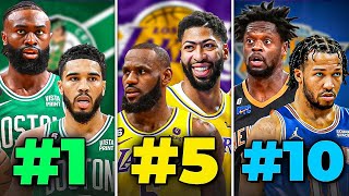 Ranking Every Team in the NBA for the 2024 Season [upl. by Christianna248]