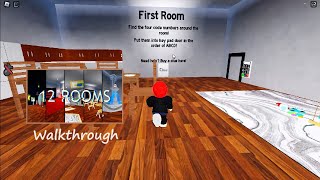 Roblox  Escape Room Walkthrough By MDH Games [upl. by Matheson]