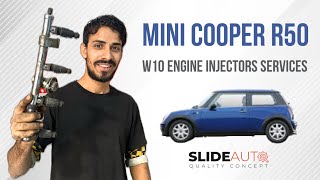 MINI Cooper R50 2006 w10 engine injectors maintenance [upl. by Osnola]