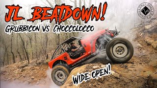 Jeep Wrangler JL Beatdown at Choccolocco Extreme Off Road in Alabama [upl. by Erdei564]