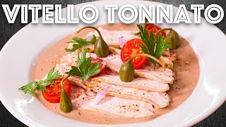 Телятина в Тунце Что Vitello Tonnato Соус из тунца с индейкой [upl. by Loggins]