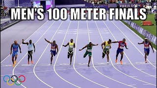 Mens 100 Meter Finals Were HISTORIC  Noah Lyles VS Kishane Thompson  Paris Olympics 2024 [upl. by Mccurdy57]