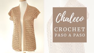 Chaleco a crochet  fácil [upl. by Nicolis]