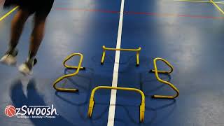 Great Hurdle Agility Footwork Drills for Basketball Players [upl. by Ajoop96]