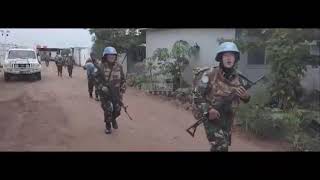 MONUSCO Female Indonesian peacekeepers in action in Tanganyika DRC [upl. by Gilead]