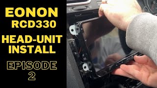 VW new Headunit Install  Eonon Q53Pro 9  RCD330  How to guide  part 2 [upl. by Stephenie]