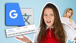 quotOUI OU NONquot dAngèle traduit par GOOGLE TRADUCTION [upl. by Jochbed]