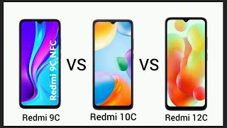 Redmi 9C vs Redmi 10C vs Redmi 12C Which is the best [upl. by Chema]