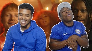 Fireboy DML amp Ed Sheeran  Peru Official Video  REACTION [upl. by Loziram]