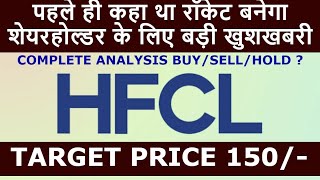 hfcl share latest news  hfcl latest news  hfcl share analysis  hfcl share news and target price [upl. by Atrim595]