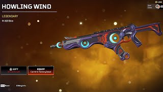 New R301 skin quotHowling Windquot showcase [upl. by Persis]