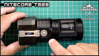 🔦 Conheça a Lanterna Nitecore TM28  UnboxingCrosster [upl. by Loring19]