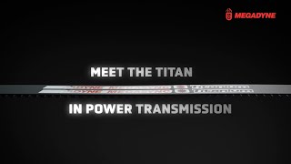 MEGADYNE MEGASYNC TITANIUM BELT  The Titan in power transmission [upl. by Aem116]