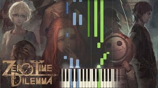 Zero Time Dilemma  Morphogenetic Sorrow  Piano Synthesia [upl. by Anitsyrhk]