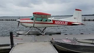 Seaplane Flight At Tavares Florida [upl. by Arney]