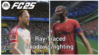 EA SPORTS FC 25  New RayTracing Lighting amp Shadows [upl. by Slyke320]