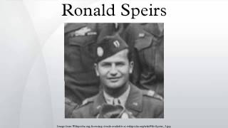 Ronald Speirs [upl. by Eitsyrk]