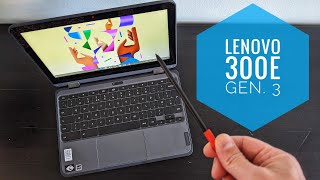 Lenovo 300e Chromebook Gen 3 Review Still Worth it in 2023 [upl. by Redmund]