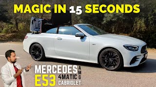 Mercedes AMG E53 4Matic Cabriolet  Luxury Performance [upl. by Sakmar409]