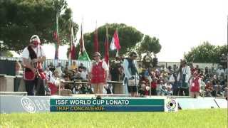 Highlights Trap Men  ISSF Shotgun World Cup 2012 Lonato ITA [upl. by Euqor]