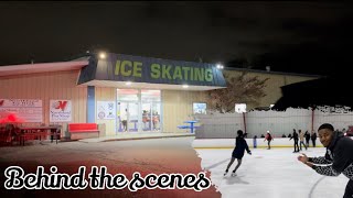 WE WENT ICE SKATING FOR HIS MUSIC VIDEO VERY FUNNY MUST WATCH [upl. by Hullda]