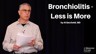 Bronchiolitis  Less is More  The EM amp Acute Care Course [upl. by Hollah]