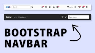 Bootstrap Navbar  Tutorial on the latest Bootstrap 5 [upl. by Almeria830]