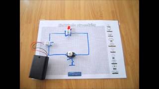 Stroomkring met LED [upl. by Sundin]