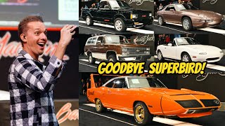 Selling my car collection at auction FOR A NEW WORLD RECORD Superbird GONE [upl. by Eadmund555]