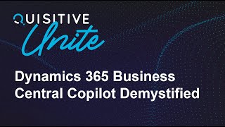 Dynamics 365 Business Central Copilot Demystified [upl. by Seed]