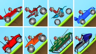 HILL CLIMB RACING  MOON  MOTOCROSS BIKE [upl. by Haggar766]