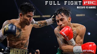 Magsayo vs Ramirez FULL FIGHT June 15 2024  PBC on Prime Video [upl. by Shushan]