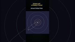 What is the Actual Orbital Path of Halleys Comet [upl. by Winterbottom]