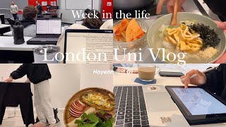 🇬🇧 London Business School Vlog  Intense week of Deadlines Galentines amp Home cooking 런던 대학생 브이로그 [upl. by Merc855]