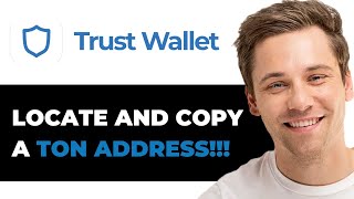 How To Locate And Copy A TON Address On Trust Wallet 2024 [upl. by Artema145]