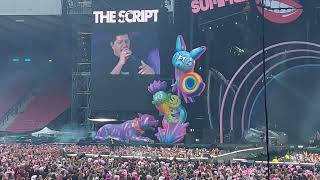 The Script  Breakeven Live Hampden Park Glasgow 29062024 [upl. by Nnaytsirk]