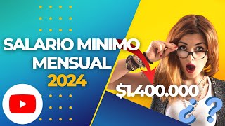 📢ATENCION📢 Salario mínimo 2024 [upl. by Yarw]