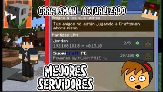 mejor servidor para craftsman actualizado epico [upl. by Ulric]