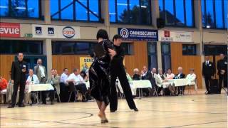 9th €uro Championships  PD Latin  solo Rumba  Guy Rosen amp Anastasija Gorbachenko [upl. by Anabel]