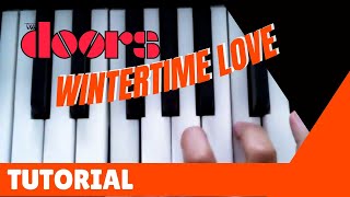 Wintertime Love  The Doors  Tutorial and Cover Vox Continental Piano Bass [upl. by Berlin]