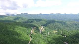 Flying Drone in Maggie Valley NC Mile High Campground Part 1 [upl. by Runstadler]