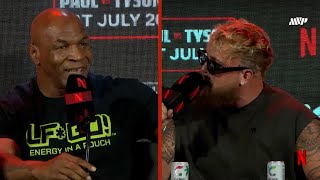 Jake Paul vs Mike Tyson Highlights from press conference in Texas [upl. by Florenza]