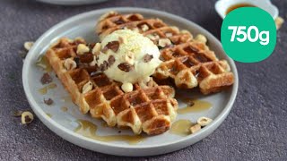 Recette du croffle croissantgaufre  750g [upl. by Januisz]