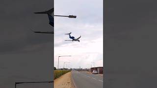 Gulfstream G600 lands at London Heathrow [upl. by Nimocks467]