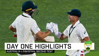 Demolition Men Warner Labuschagne hammer Pakistan  Second Domain Test [upl. by Anaehr]