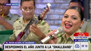 Disfruta de la presentación de la quotSmall Bandquot Orfeón Nacional de Carabineros en Mega Mucho Gusto [upl. by Walker]