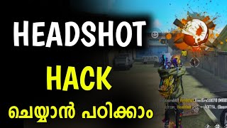 Hedshot അടിക്കാൻ പഠിക്കാം  FREE FIRE AUTO HEADSHOT TRICK malayalam [upl. by Sualk608]