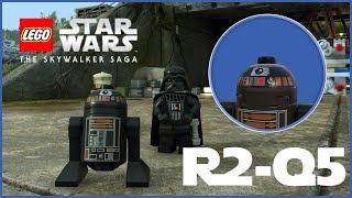 LEGO Star Wars The Skywalker Saga R2Q5 Unlock and Gameplay [upl. by Pussej124]